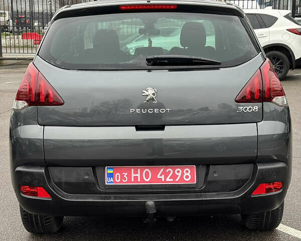 Серый Пежо 3008, объемом двигателя 1.6 л и пробегом 171 тыс. км за 14600 $, фото 5 на Automoto.ua