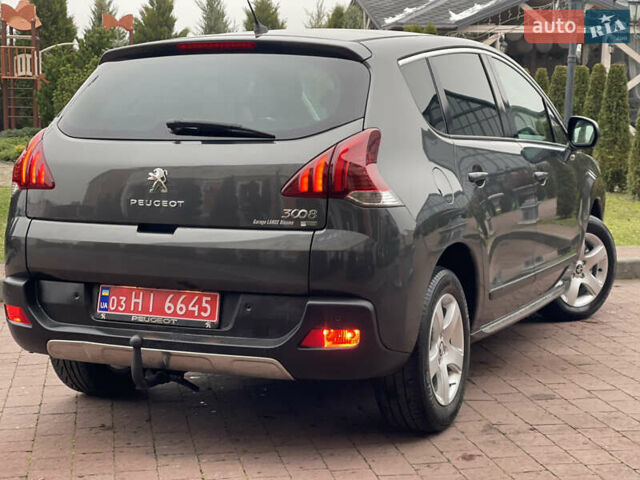 Сірий Пежо 3008, об'ємом двигуна 1.6 л та пробігом 199 тис. км за 10999 $, фото 71 на Automoto.ua