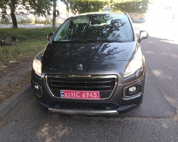 Сірий Пежо 3008, об'ємом двигуна 1.6 л та пробігом 190 тис. км за 13200 $, фото 7 на Automoto.ua