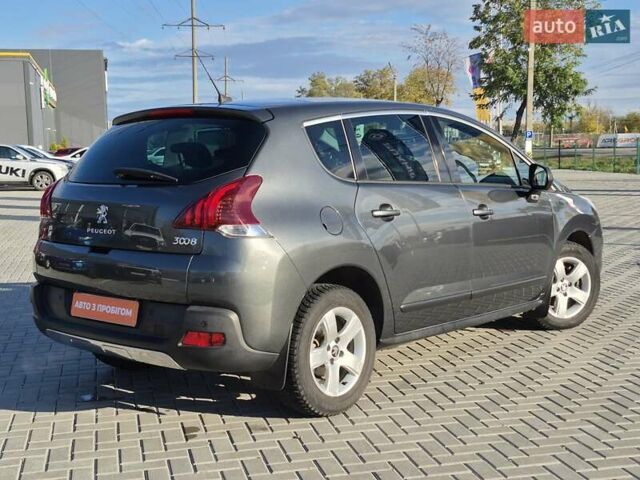 Серый Пежо 3008, объемом двигателя 1.6 л и пробегом 63 тыс. км за 13500 $, фото 2 на Automoto.ua