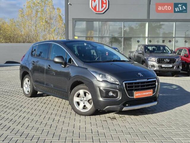 Серый Пежо 3008, объемом двигателя 1.6 л и пробегом 63 тыс. км за 13500 $, фото 1 на Automoto.ua