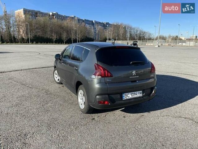 Серый Пежо 3008, объемом двигателя 1.6 л и пробегом 220 тыс. км за 11000 $, фото 1 на Automoto.ua