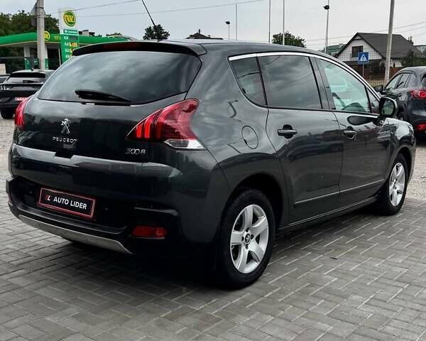 Серый Пежо 3008, объемом двигателя 1.6 л и пробегом 105 тыс. км за 12600 $, фото 4 на Automoto.ua