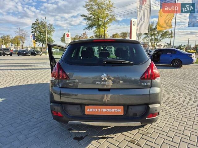 Серый Пежо 3008, объемом двигателя 1.6 л и пробегом 63 тыс. км за 13500 $, фото 4 на Automoto.ua