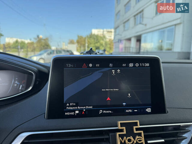 Серый Пежо 3008, объемом двигателя 1.56 л и пробегом 137 тыс. км за 16500 $, фото 1 на Automoto.ua