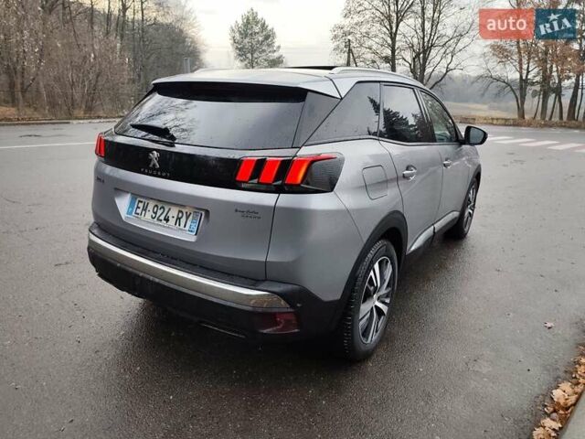 Серый Пежо 3008, объемом двигателя 1.6 л и пробегом 166 тыс. км за 19850 $, фото 12 на Automoto.ua