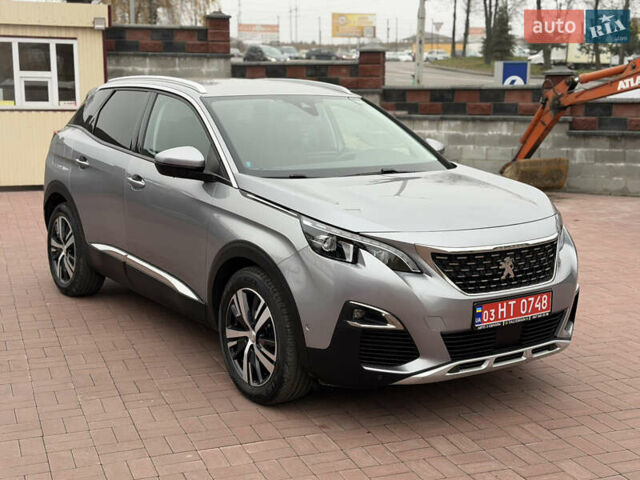 Серый Пежо 3008, объемом двигателя 1.6 л и пробегом 198 тыс. км за 17300 $, фото 1 на Automoto.ua