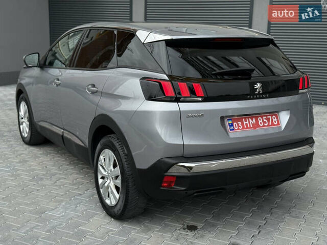 Серый Пежо 3008, объемом двигателя 1.56 л и пробегом 206 тыс. км за 17777 $, фото 7 на Automoto.ua