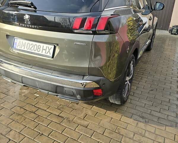 Серый Пежо 3008, объемом двигателя 1.6 л и пробегом 68 тыс. км за 19500 $, фото 5 на Automoto.ua