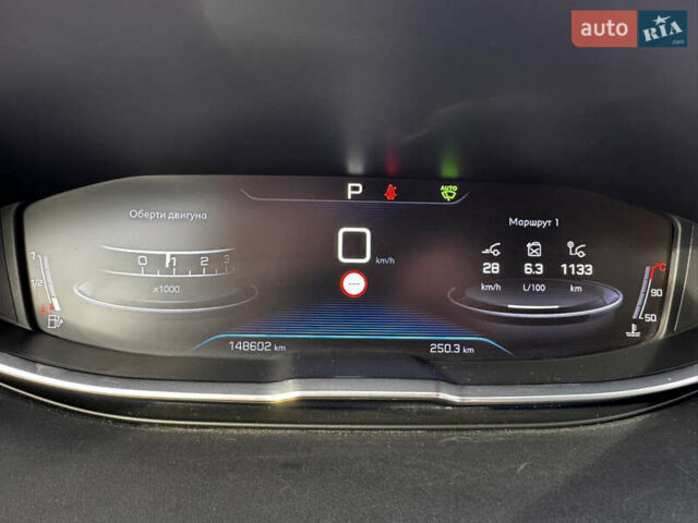 Серый Пежо 3008, объемом двигателя 1.5 л и пробегом 148 тыс. км за 17900 $, фото 14 на Automoto.ua