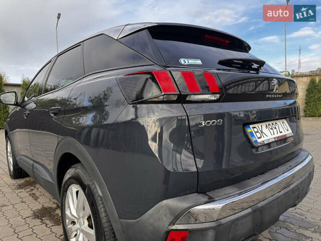 Серый Пежо 3008, объемом двигателя 1.5 л и пробегом 148 тыс. км за 17900 $, фото 28 на Automoto.ua