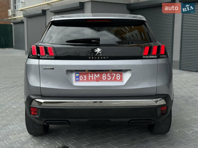 Серый Пежо 3008, объемом двигателя 1.56 л и пробегом 206 тыс. км за 17777 $, фото 11 на Automoto.ua