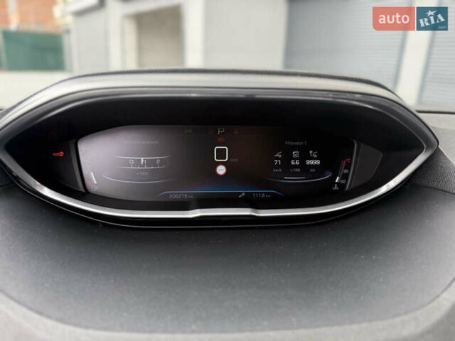 Серый Пежо 3008, объемом двигателя 1.56 л и пробегом 206 тыс. км за 17777 $, фото 37 на Automoto.ua