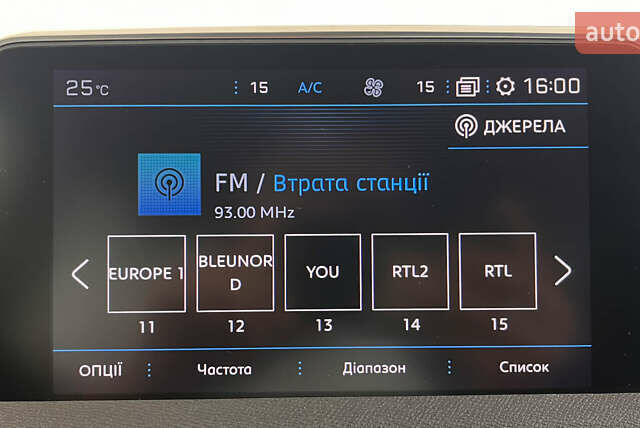 Серый Пежо 3008, объемом двигателя 1.5 л и пробегом 189 тыс. км за 20950 $, фото 29 на Automoto.ua