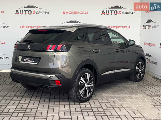Серый Пежо 3008, объемом двигателя 1.5 л и пробегом 189 тыс. км за 20950 $, фото 2 на Automoto.ua