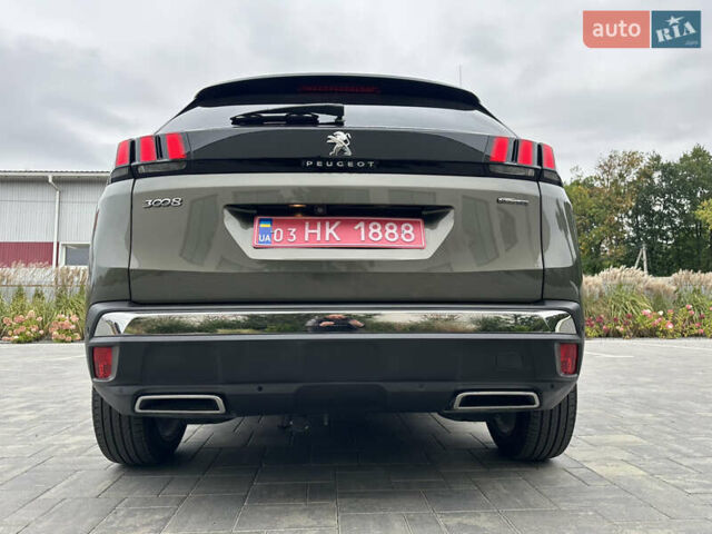 Серый Пежо 3008, объемом двигателя 1.5 л и пробегом 224 тыс. км за 21300 $, фото 33 на Automoto.ua