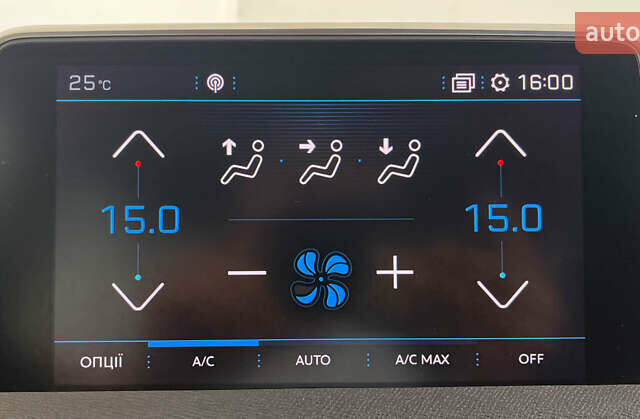 Серый Пежо 3008, объемом двигателя 1.5 л и пробегом 189 тыс. км за 20950 $, фото 30 на Automoto.ua