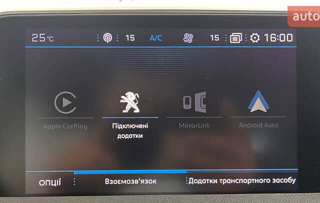 Серый Пежо 3008, объемом двигателя 1.5 л и пробегом 189 тыс. км за 20950 $, фото 33 на Automoto.ua