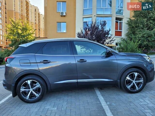 Серый Пежо 3008, объемом двигателя 2 л и пробегом 75 тыс. км за 26900 $, фото 1 на Automoto.ua