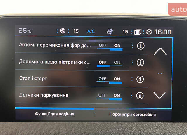 Серый Пежо 3008, объемом двигателя 1.5 л и пробегом 189 тыс. км за 20950 $, фото 26 на Automoto.ua