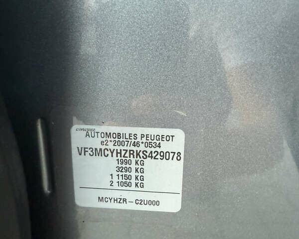 Серый Пежо 3008, объемом двигателя 1.5 л и пробегом 132 тыс. км за 19499 $, фото 26 на Automoto.ua