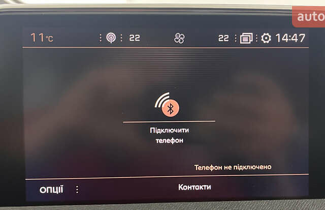 Серый Пежо 3008, объемом двигателя 1.5 л и пробегом 168 тыс. км за 20950 $, фото 32 на Automoto.ua