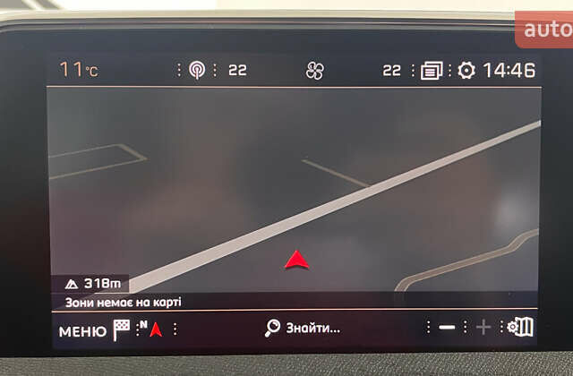 Серый Пежо 3008, объемом двигателя 1.5 л и пробегом 168 тыс. км за 20950 $, фото 29 на Automoto.ua