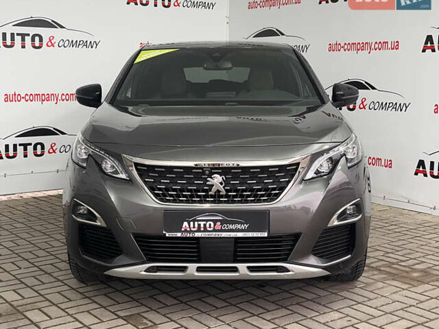 Серый Пежо 3008, объемом двигателя 1.5 л и пробегом 168 тыс. км за 20950 $, фото 1 на Automoto.ua