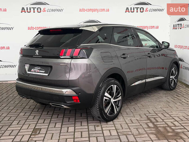 Серый Пежо 3008, объемом двигателя 1.5 л и пробегом 168 тыс. км за 20950 $, фото 2 на Automoto.ua
