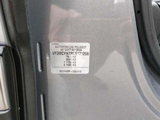 Серый Пежо 3008, объемом двигателя 1.5 л и пробегом 188 тыс. км за 21500 $, фото 8 на Automoto.ua