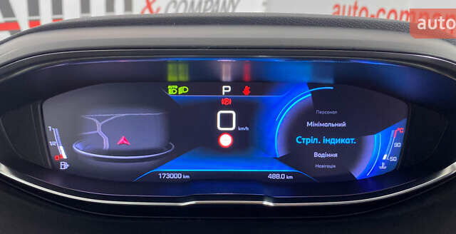 Сірий Пежо 3008, об'ємом двигуна 1.5 л та пробігом 173 тис. км за 21350 $, фото 15 на Automoto.ua