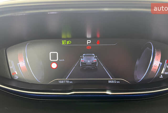 Серый Пежо 3008, объемом двигателя 1.5 л и пробегом 168 тыс. км за 20950 $, фото 18 на Automoto.ua