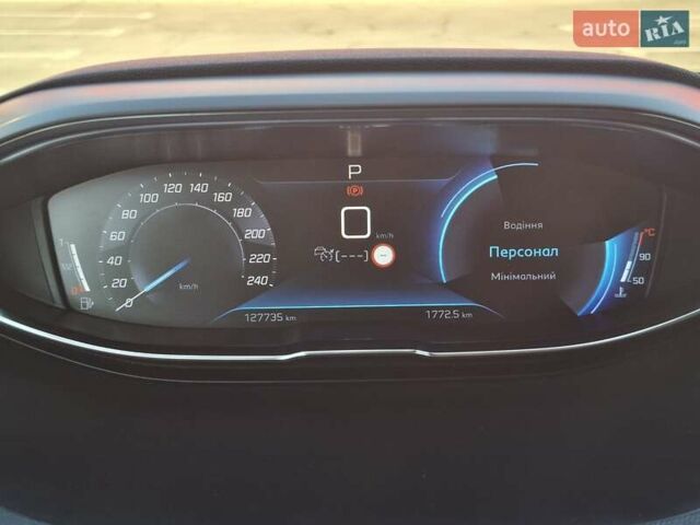 Сірий Пежо 3008, об'ємом двигуна 1.5 л та пробігом 127 тис. км за 21800 $, фото 61 на Automoto.ua