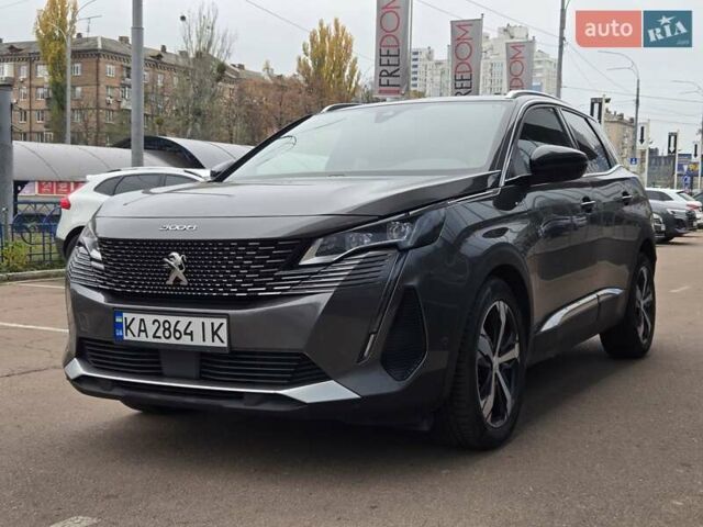Серый Пежо 3008, объемом двигателя 2 л и пробегом 130 тыс. км за 28500 $, фото 1 на Automoto.ua