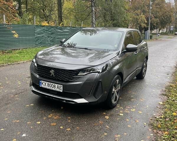 Серый Пежо 3008, объемом двигателя 1.5 л и пробегом 92 тыс. км за 22500 $, фото 1 на Automoto.ua