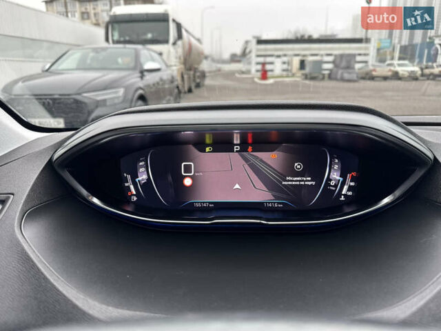 Серый Пежо 3008, объемом двигателя 1.5 л и пробегом 153 тыс. км за 22900 $, фото 23 на Automoto.ua