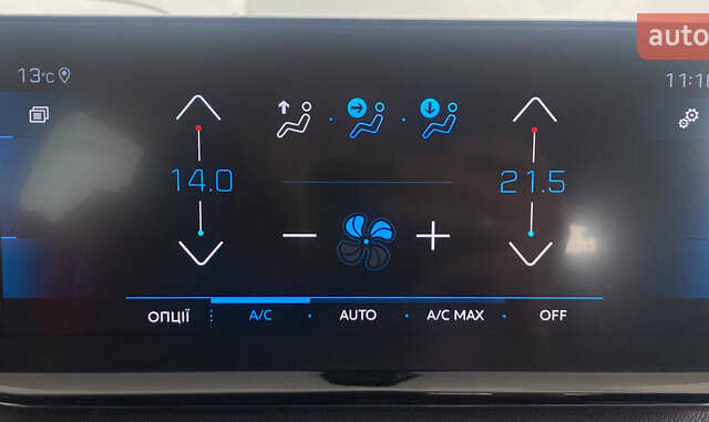 Серый Пежо 3008, объемом двигателя 1.5 л и пробегом 181 тыс. км за 22150 $, фото 27 на Automoto.ua