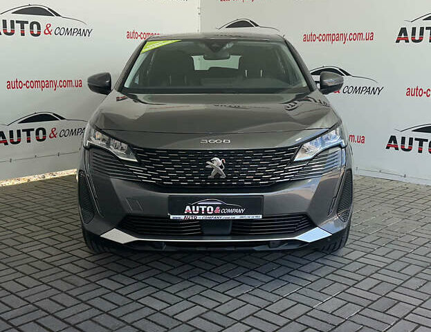 Серый Пежо 3008, объемом двигателя 1.5 л и пробегом 174 тыс. км за 22350 $, фото 1 на Automoto.ua