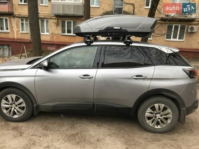 Серый Пежо 3008, объемом двигателя 2 л и пробегом 65 тыс. км за 27000 $, фото 1 на Automoto.ua