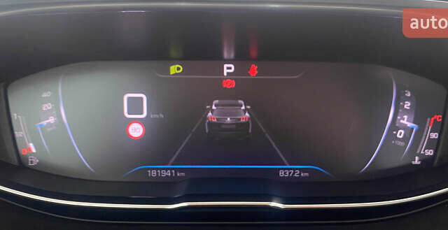 Серый Пежо 3008, объемом двигателя 1.5 л и пробегом 181 тыс. км за 22150 $, фото 12 на Automoto.ua