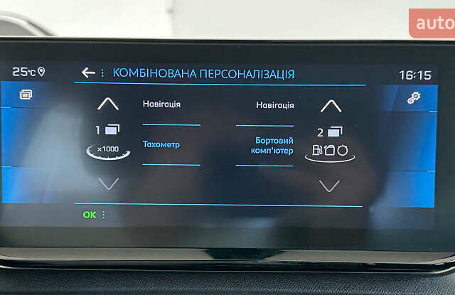 Серый Пежо 3008, объемом двигателя 1.5 л и пробегом 174 тыс. км за 22350 $, фото 32 на Automoto.ua