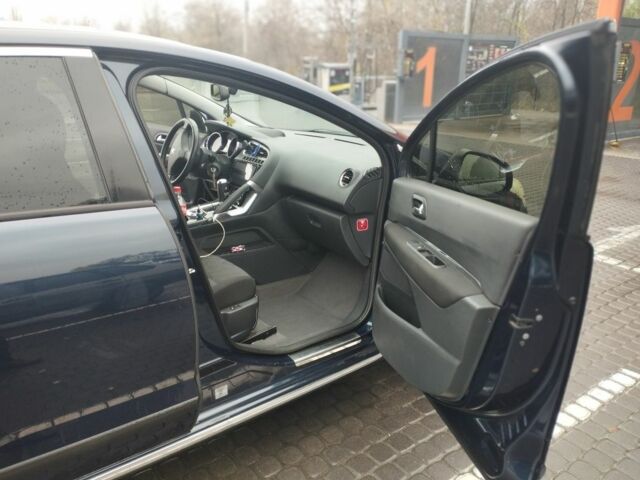 Синий Пежо 3008, объемом двигателя 1.6 л и пробегом 187 тыс. км за 7500 $, фото 10 на Automoto.ua