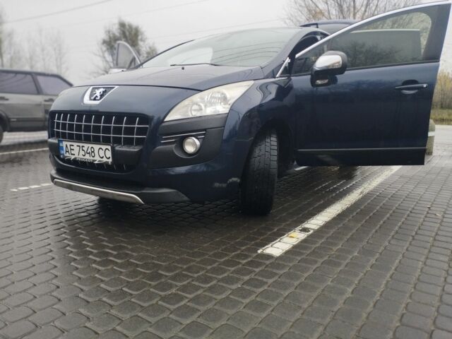 Синий Пежо 3008, объемом двигателя 1.6 л и пробегом 187 тыс. км за 7500 $, фото 7 на Automoto.ua