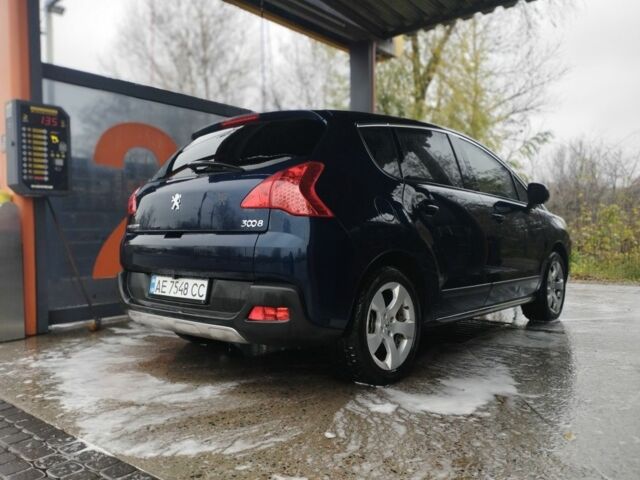 Синий Пежо 3008, объемом двигателя 1.6 л и пробегом 187 тыс. км за 7500 $, фото 2 на Automoto.ua