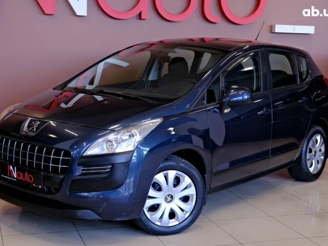 Синий Пежо 3008, объемом двигателя 1.6 л и пробегом 119 тыс. км за 6900 $, фото 1 на Automoto.ua