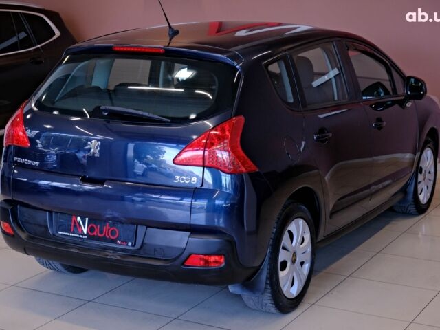 Синий Пежо 3008, объемом двигателя 1.6 л и пробегом 119 тыс. км за 6900 $, фото 4 на Automoto.ua