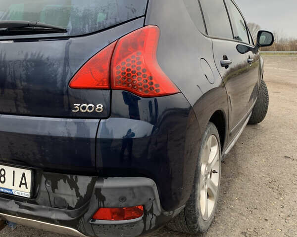 Синий Пежо 3008, объемом двигателя 1.6 л и пробегом 282 тыс. км за 8300 $, фото 7 на Automoto.ua