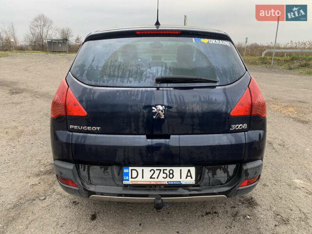 Синий Пежо 3008, объемом двигателя 1.6 л и пробегом 282 тыс. км за 8300 $, фото 5 на Automoto.ua