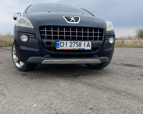 Синий Пежо 3008, объемом двигателя 1.6 л и пробегом 282 тыс. км за 8300 $, фото 4 на Automoto.ua