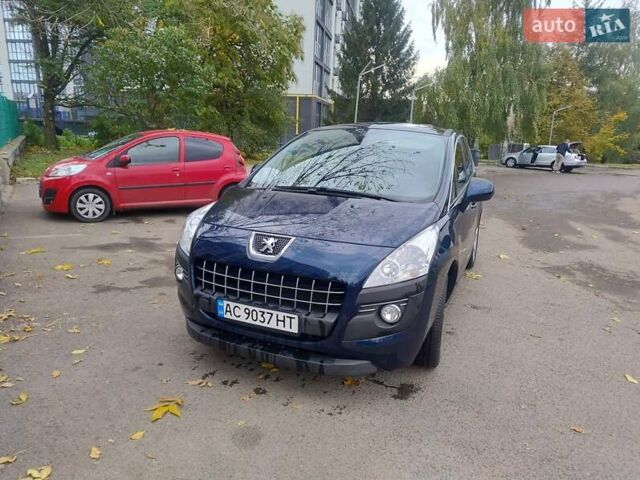 Синий Пежо 3008, объемом двигателя 1.6 л и пробегом 192 тыс. км за 6950 $, фото 16 на Automoto.ua